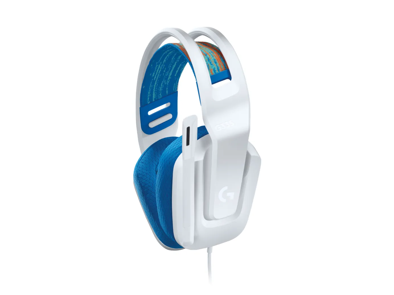 Logitech G335 - gaming headset, white