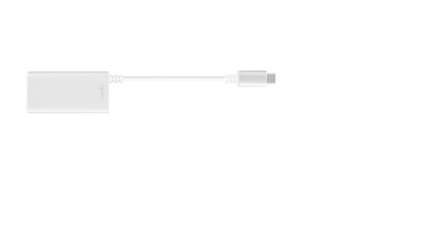 Moshi - USB-C to Gigabit Ethernet Adapter - Silver