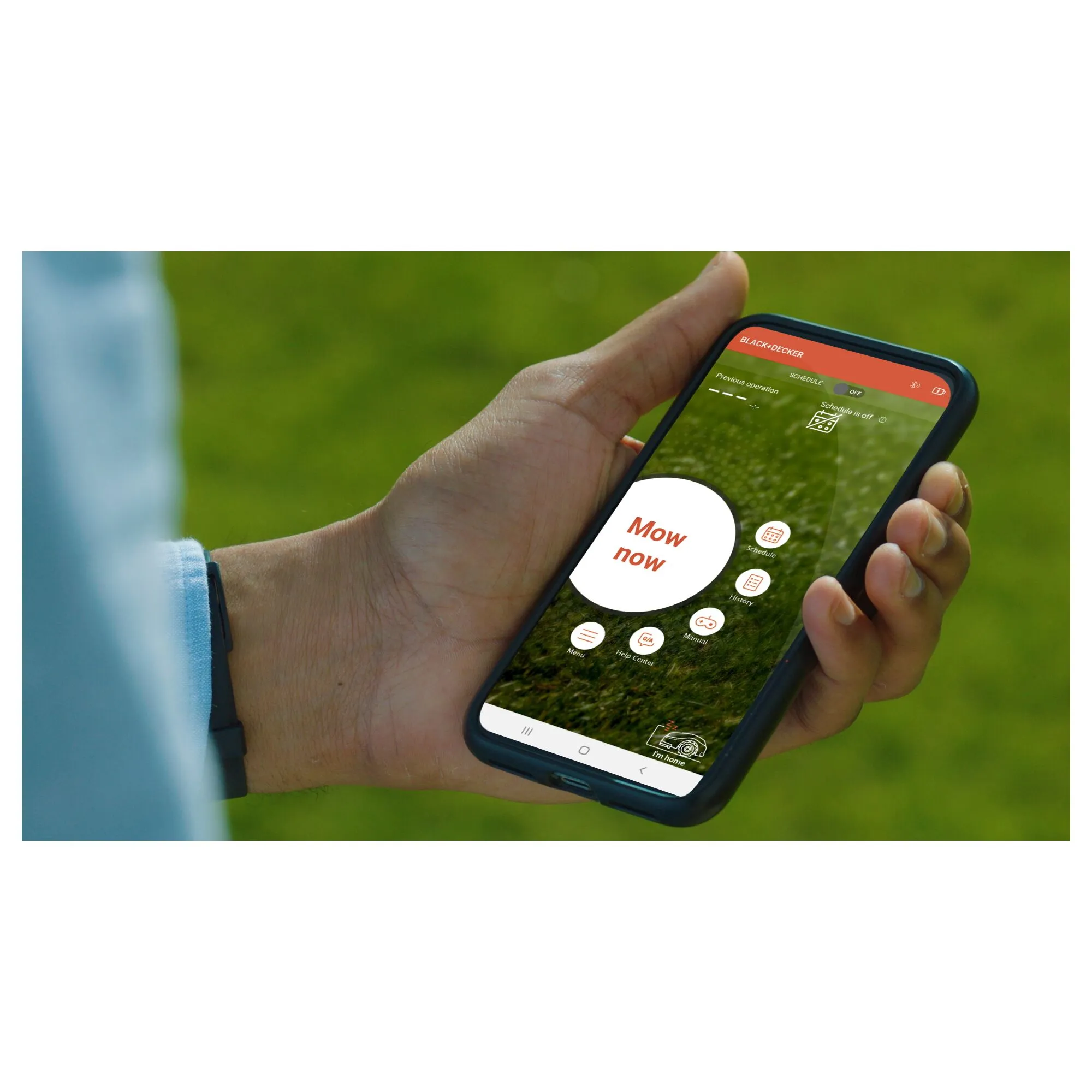 Black & decker Robotklippare 500kvm app- styrd Bluetooth