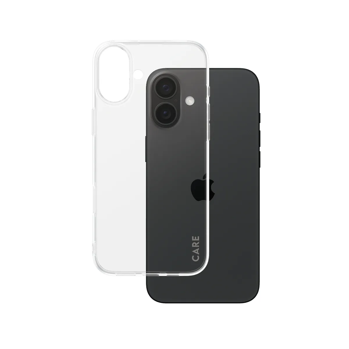 Care by PanzerGlass iPhone 16 Plus Slim X-Ray Case, Transparent