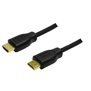 Logilink HDMI – HDMI 1.3 - kabel, 1,5m, Svart Logilink HDMI – HDMI 1.3 - kabel, 1,5m, Svart