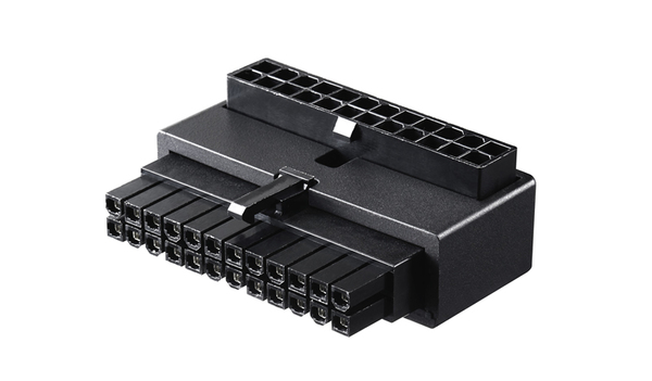 Cooler Master ATX 24 Pin 90&deg; Adapter (with added capacitors for stable power output)