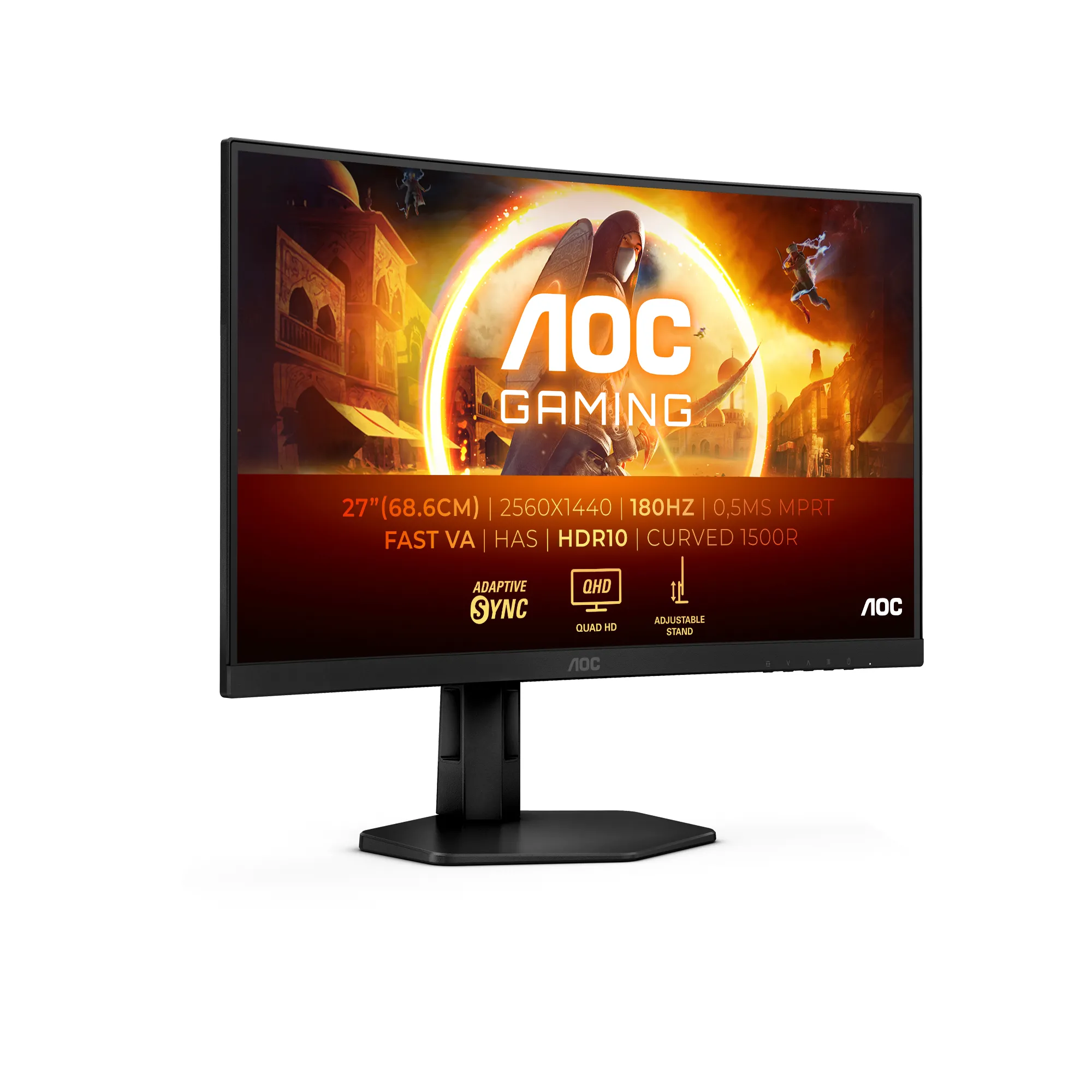 AOC CQ27G4X 27inch 2560x1440 0.5ms 2xHDMI DP Black/Grey