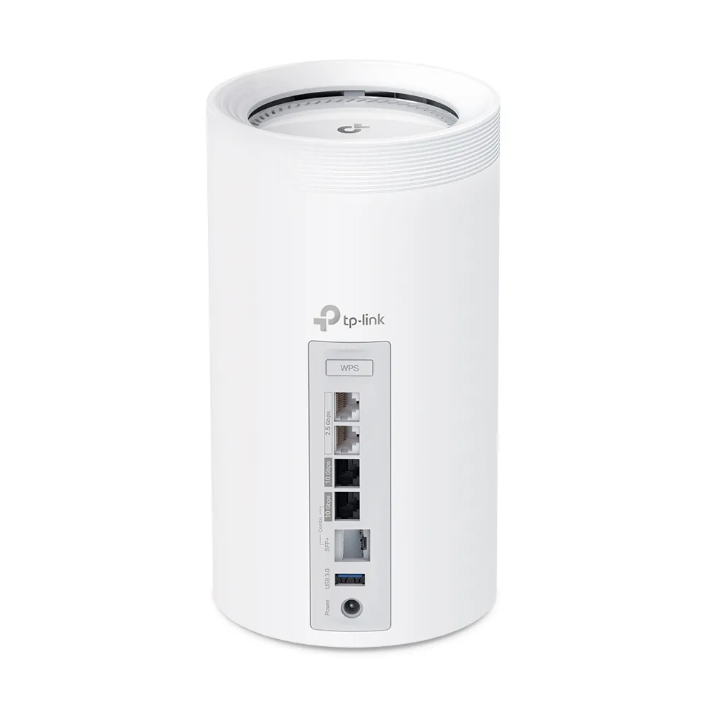 TP-Link Deco BE85 -mesh WiFi -j&auml;rjestelm&auml;, Wi-Fi 7, BE19000, Tri-band, 2 kpl, valkoinen