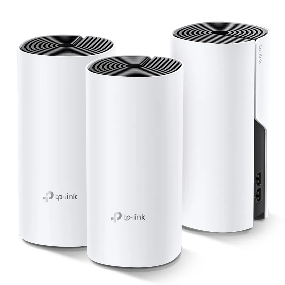 TP-Link Deco M4, AC1200, Dual-Band, Wi-Fi 5 -Mesh-j&auml;rjestelm&auml;, 3-pack