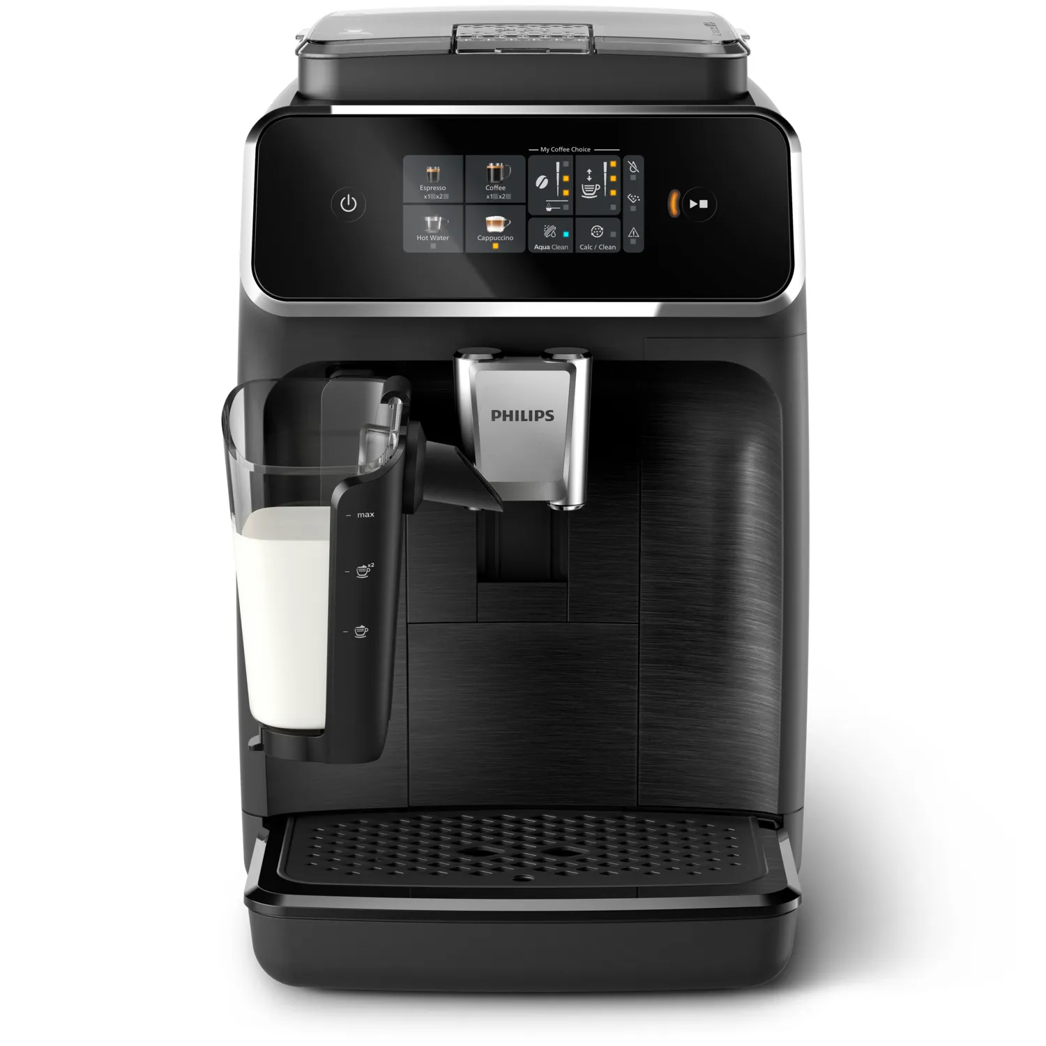 Philips Series 2300 LatteGo EP2330/10 - espresso machine, fully automatic, Black, Chrome