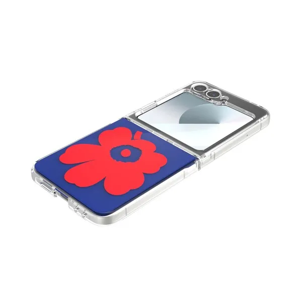 Samsung X Marimekko Dual Layer Galaxy Z Flip6 -suojakuori, Sininen/Punainen