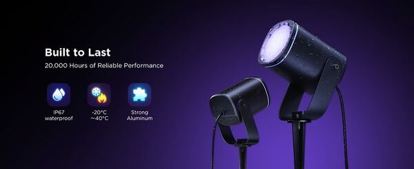 Govee Outdoor Spotlights 2-Pack