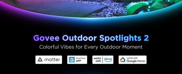 Govee Outdoor Spotlights 2-Pack