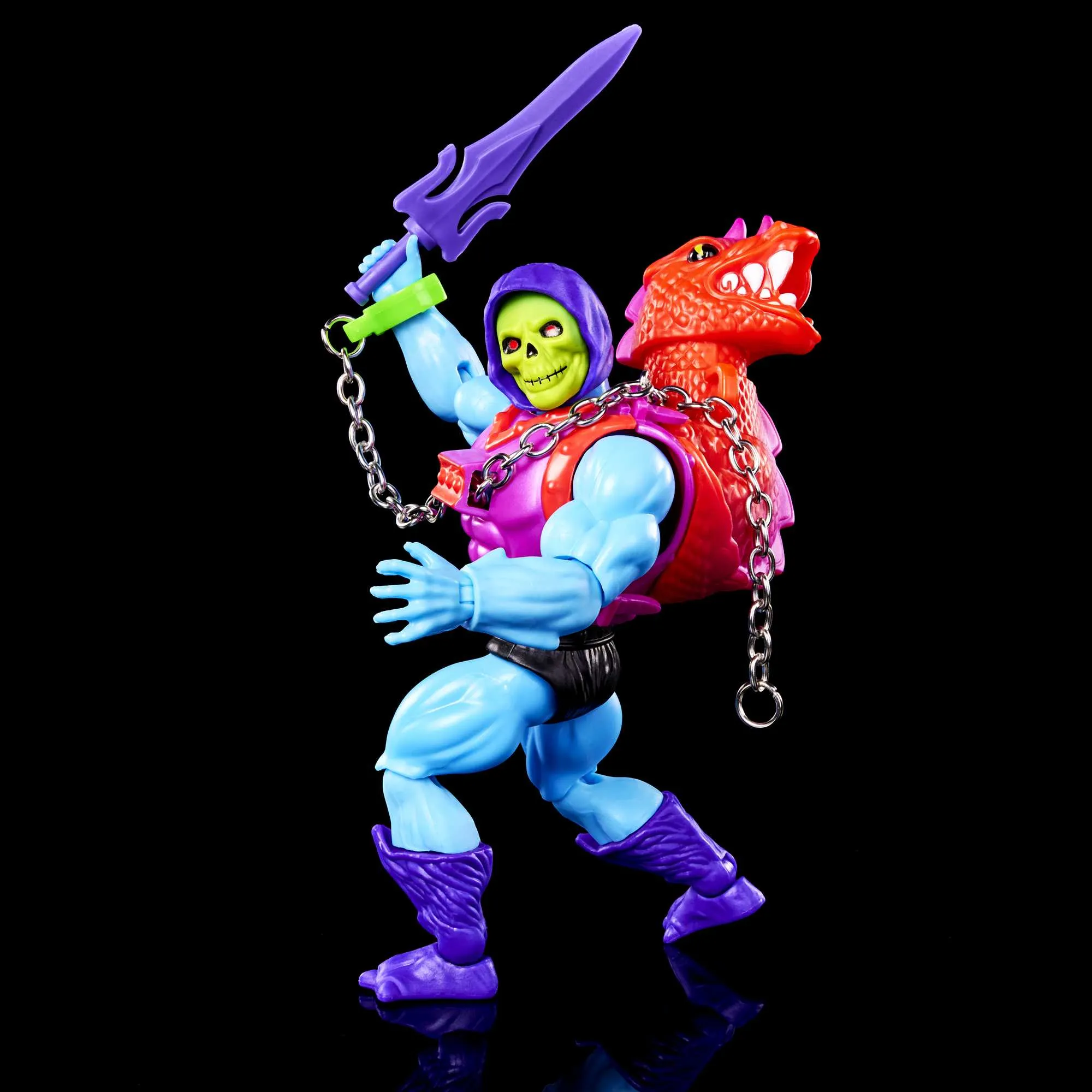 Mattel Masters of the Universe Origins Action Figure Deluxe Dragon Blaster Skeletor, Toy Figure (14 cm)
