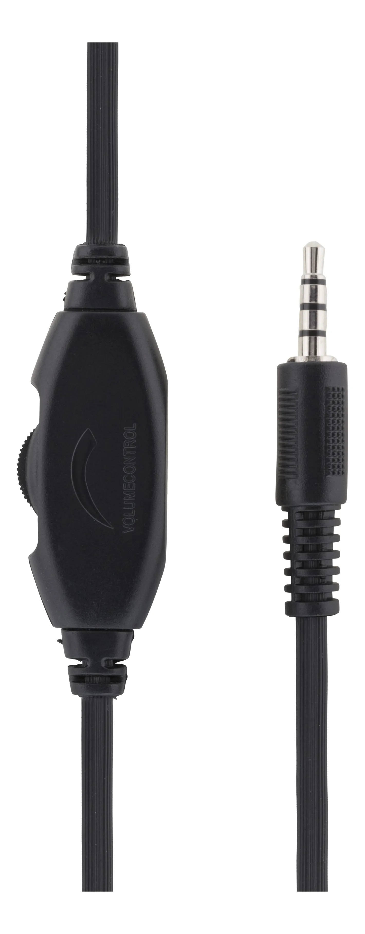 Deltaco HL-50C USB-C -kuulokkeet mikrofonilla, Musta