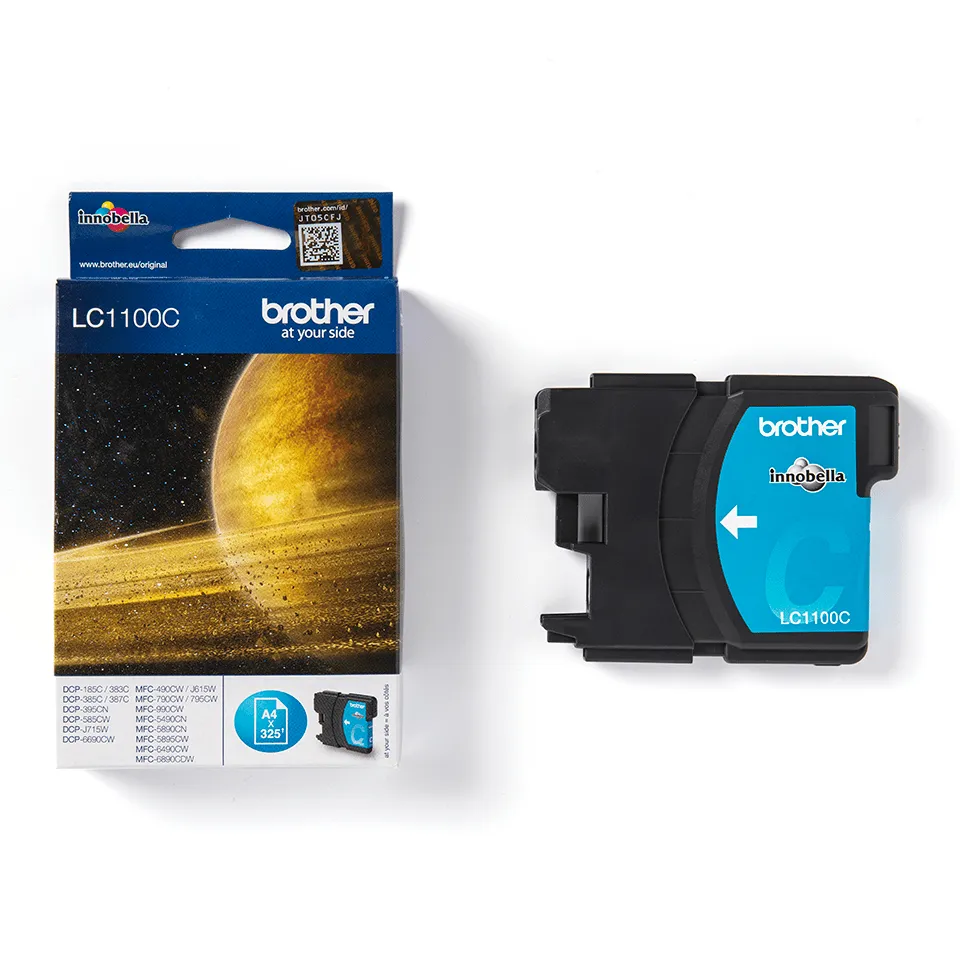 Brother LC1100C ink cartridge, Cyan