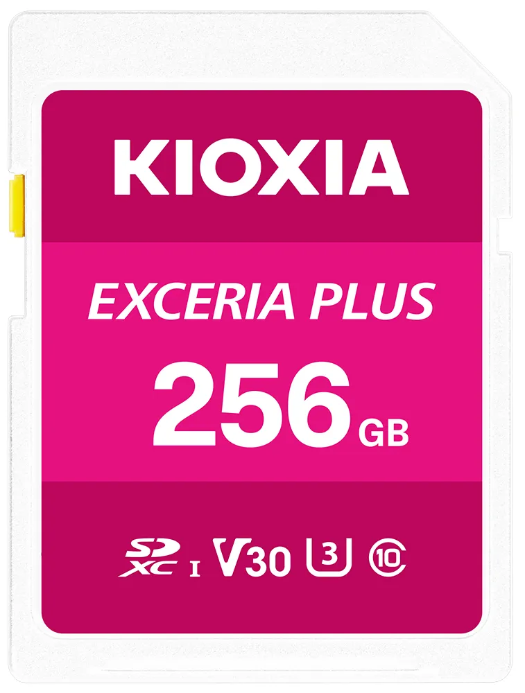 Kioxia Exceria Plus 256GB SDXC - memory card