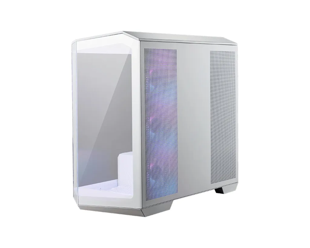 MSI MAG PANO M100R PZ mATX-kotelo ikkunalla, valkoinen