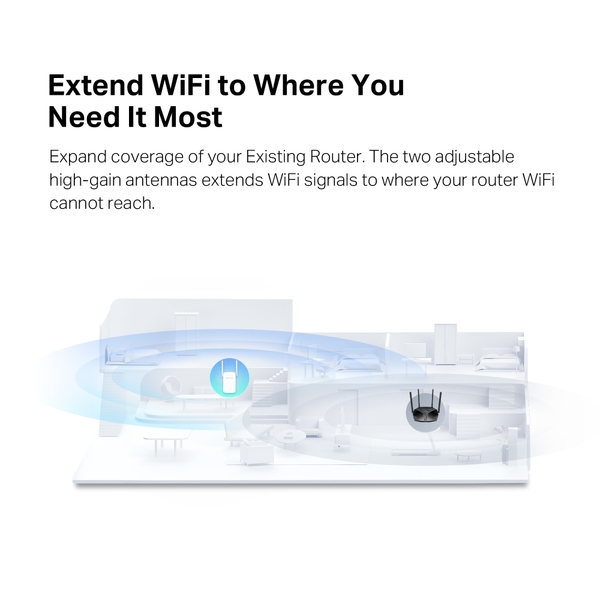 Mercusys ME60X AX1500 WiFi 6 -verkkolaajennin