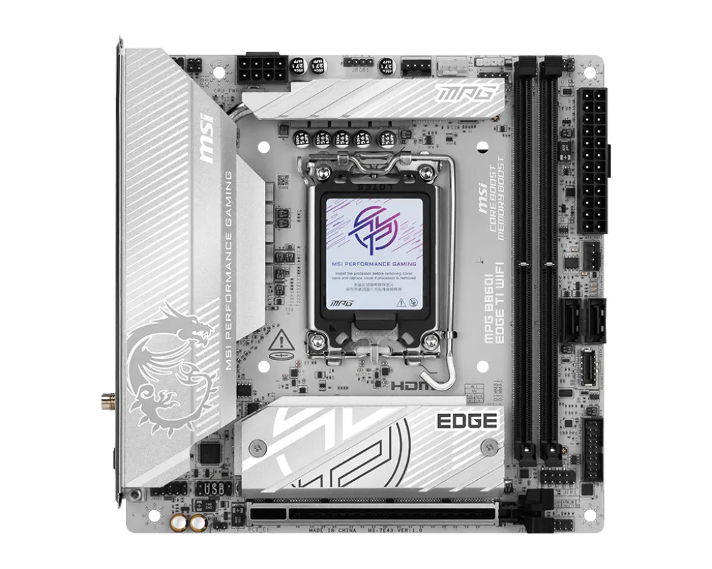 MSI MPG B860I EDGE TI WIFI Mini-ITX - motherboard