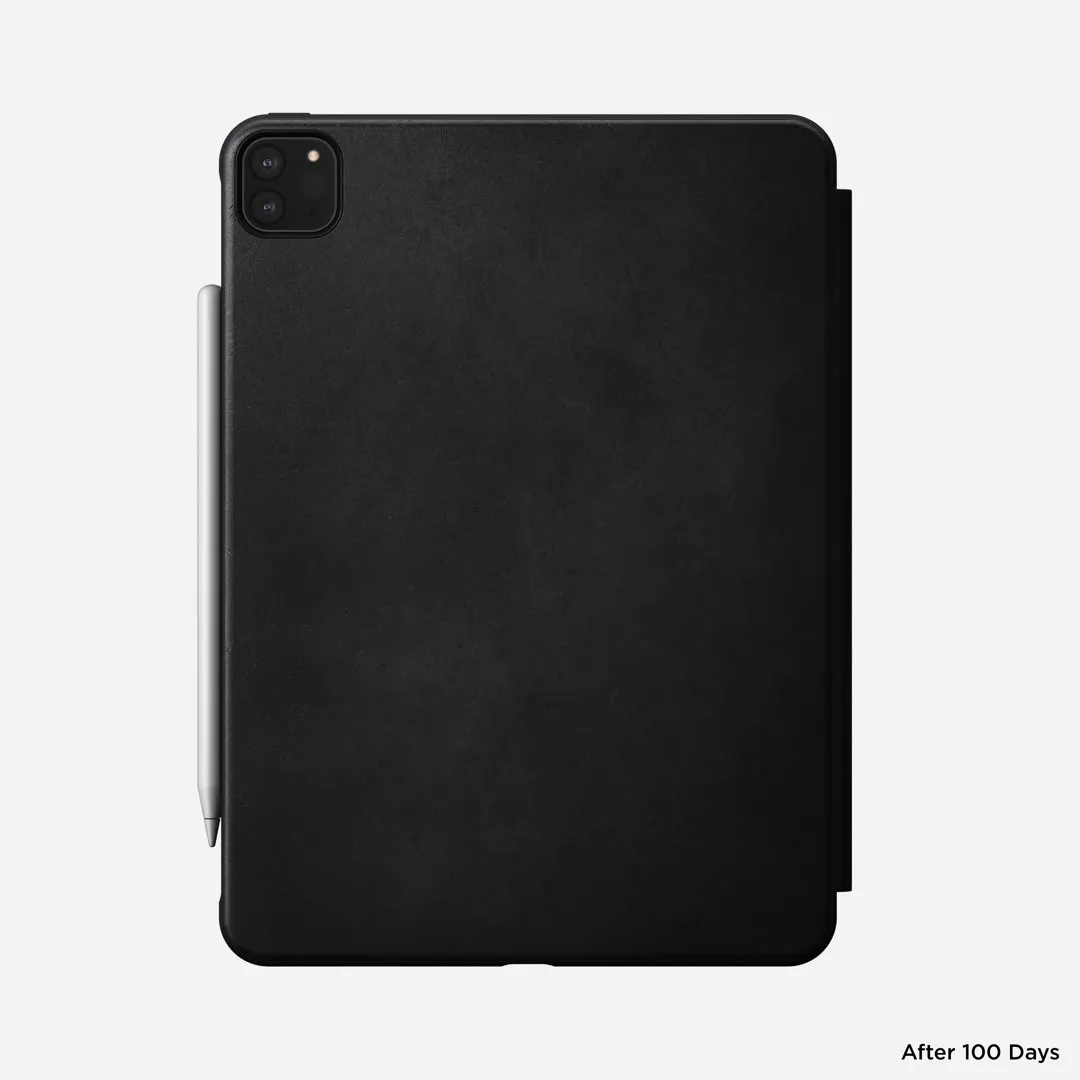 Nomad - Rugged Folio - iPad Pro 11 (4th Gen) | Black Leather