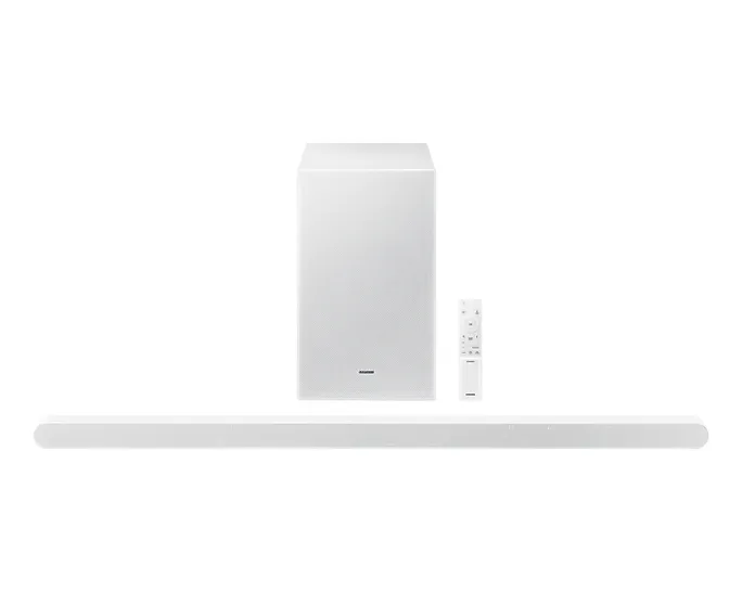 Samsung HW-S701D 3.1 Dolby Atmos Soundbar system, with wireless subwoofer, White