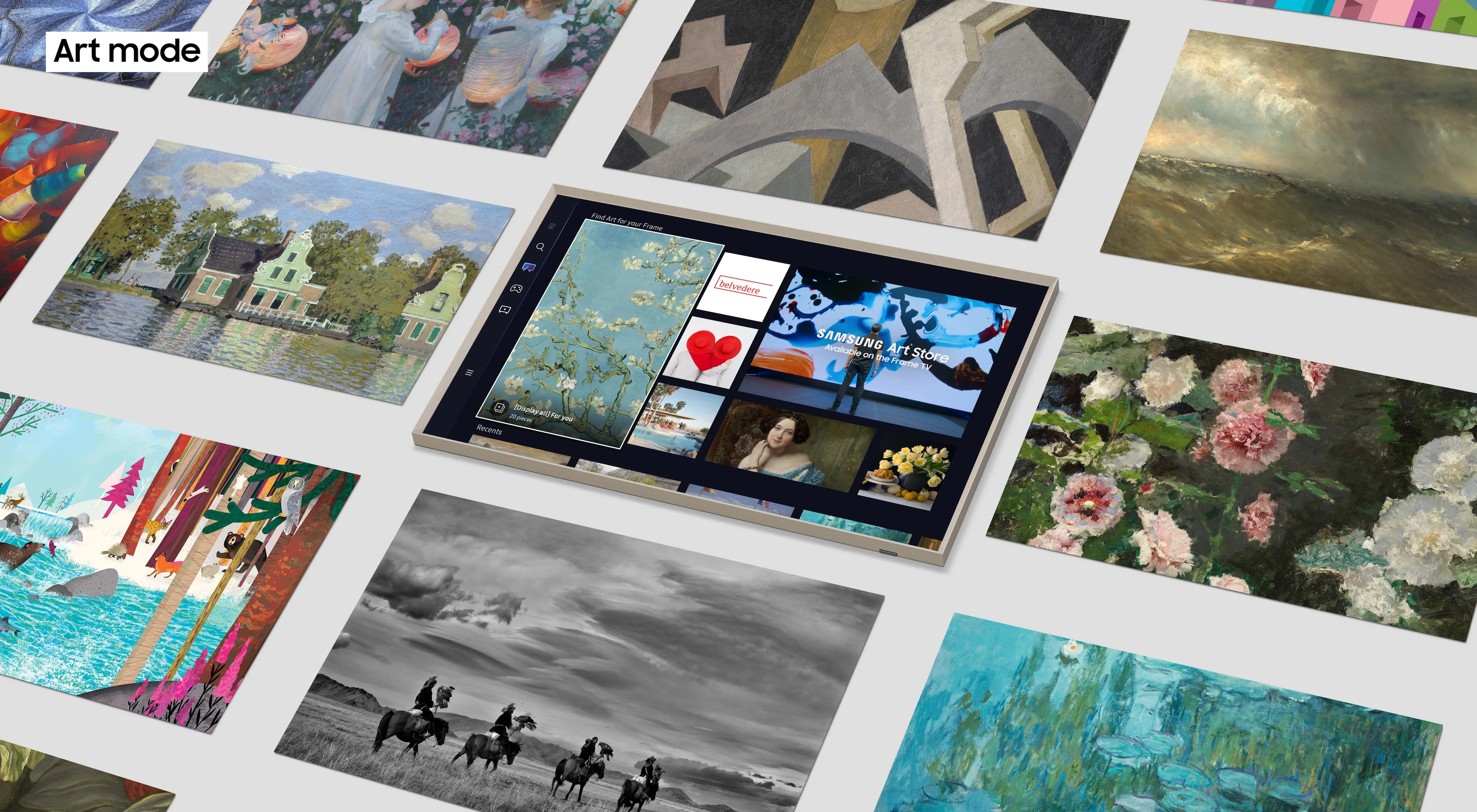 Samsung The Frame 32&quot; Full HD QLED Tizen TV, 60 Hz, HDR10+