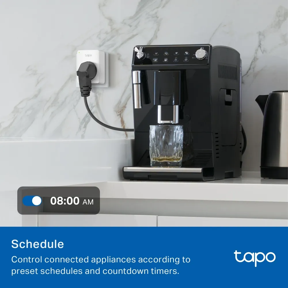 TP-Link Tapo P100M -&auml;lypistorasia, Wi-Fi, Matter