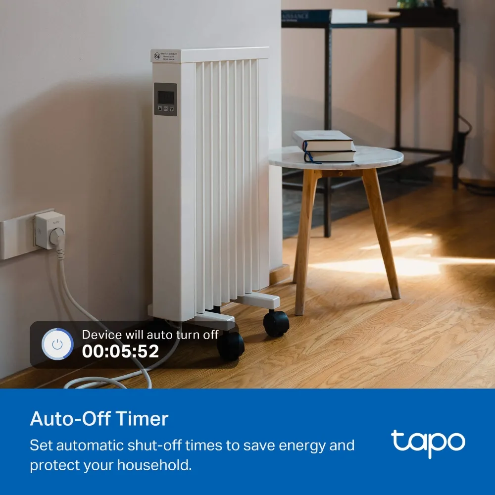 TP-Link Tapo P100M -&auml;lypistorasia, Wi-Fi, Matter