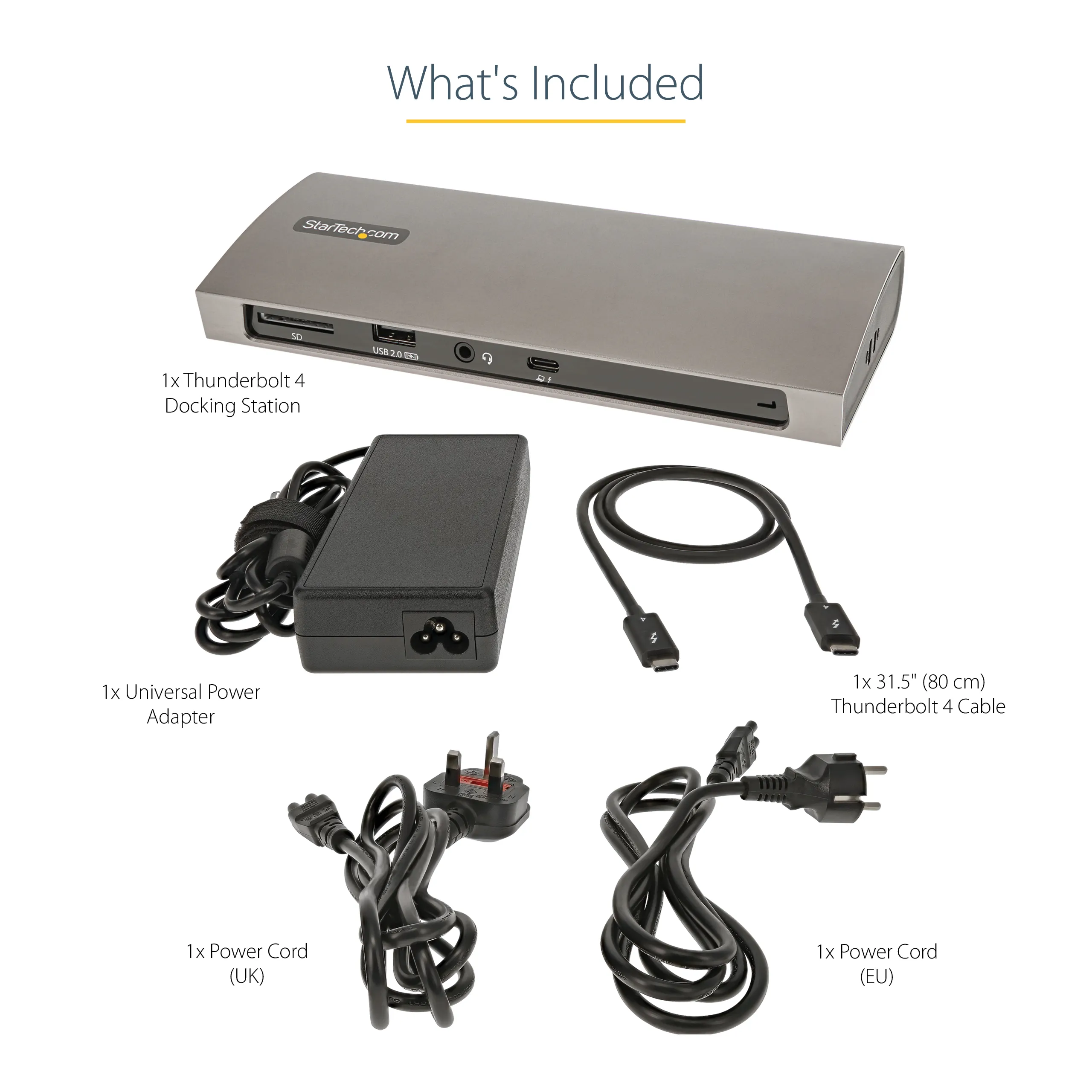 Thunderbolt 4 Dock 96W 2x4K 60Hz/1x8K Thunderbolt 4 Dock 96W 2x4K 60Hz/1x8K