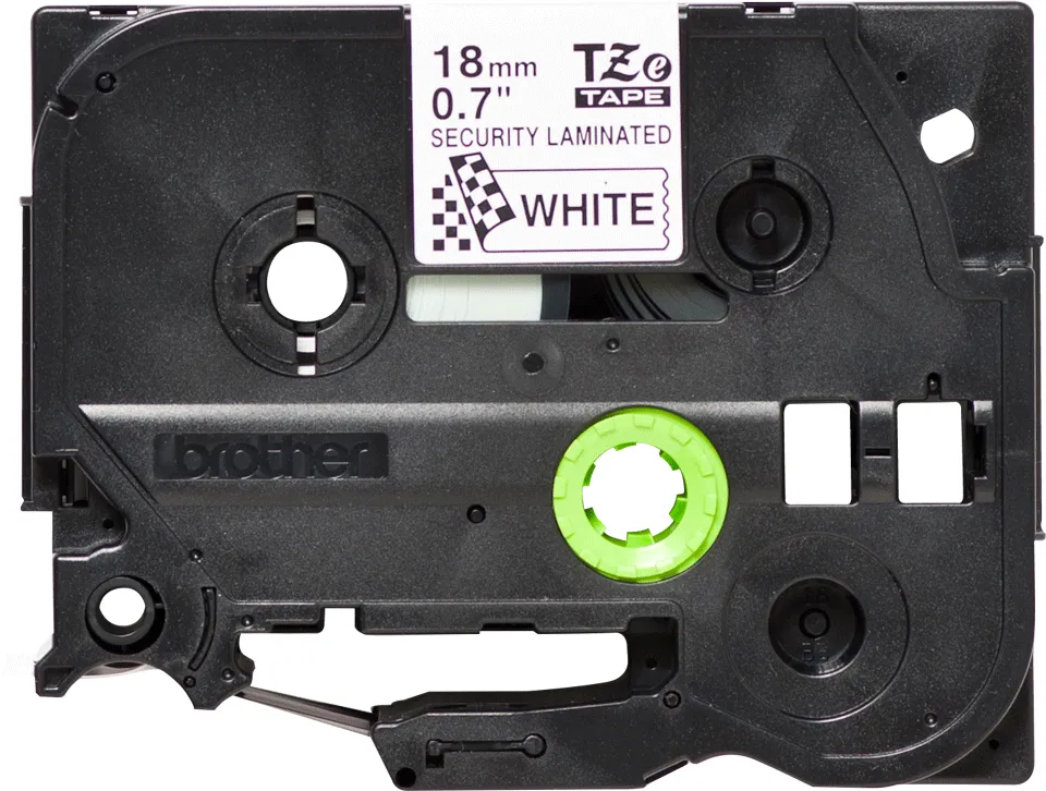BROTHER TZSE4 security tape 18mm8m