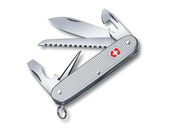 Victorinox Farmer Alox -monitoimity&ouml;kalu 93 mm, harmaa