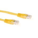 Suomen Addon Cat6 U/UTP - n&auml;tverkskabel, 3 m, Gul