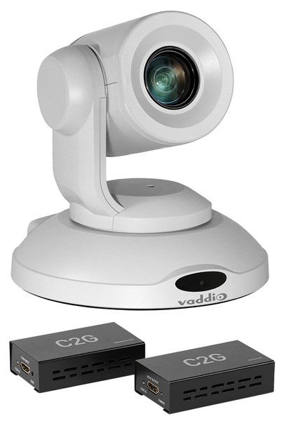 Vaddio PrimeSHOT 20 HDMI with HDMI extension -white-