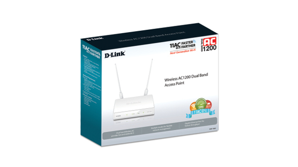 D-Link Wireless AC1200 Dual Band Access Point, vit