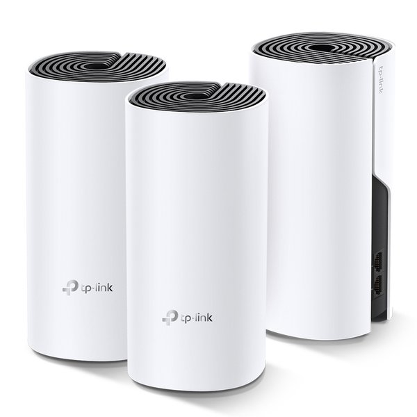 TP-Link Deco M4 V2, AC1200, Dual-Band, Wi-Fi 5 - Mesh system, 3-pack