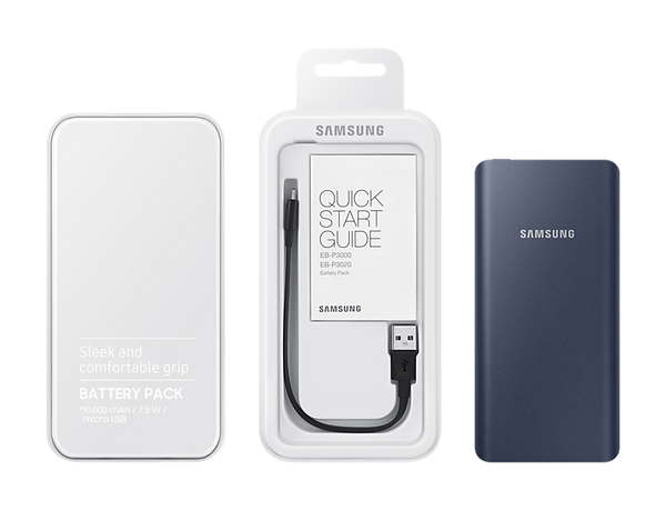 Samsung Fast Charge - powerbank, 10000 mAh, Blue