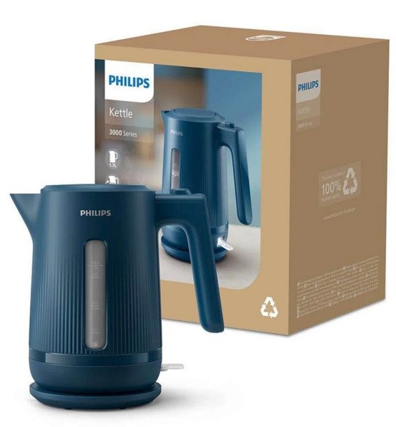 Philips 3000 Series -vedenkeitin, Sininen, 1.7l