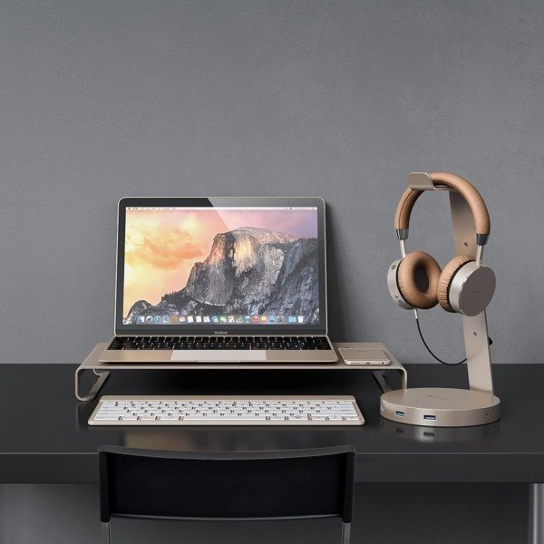 Satechi Aluminum Slim Monitor Stand - Gold