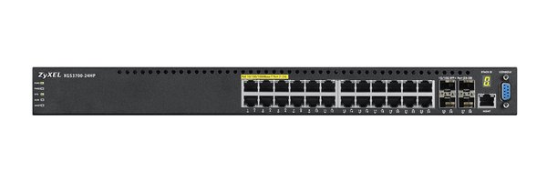 ZYXEL XGS3700-24HP L2/3 GB POE SWITCH