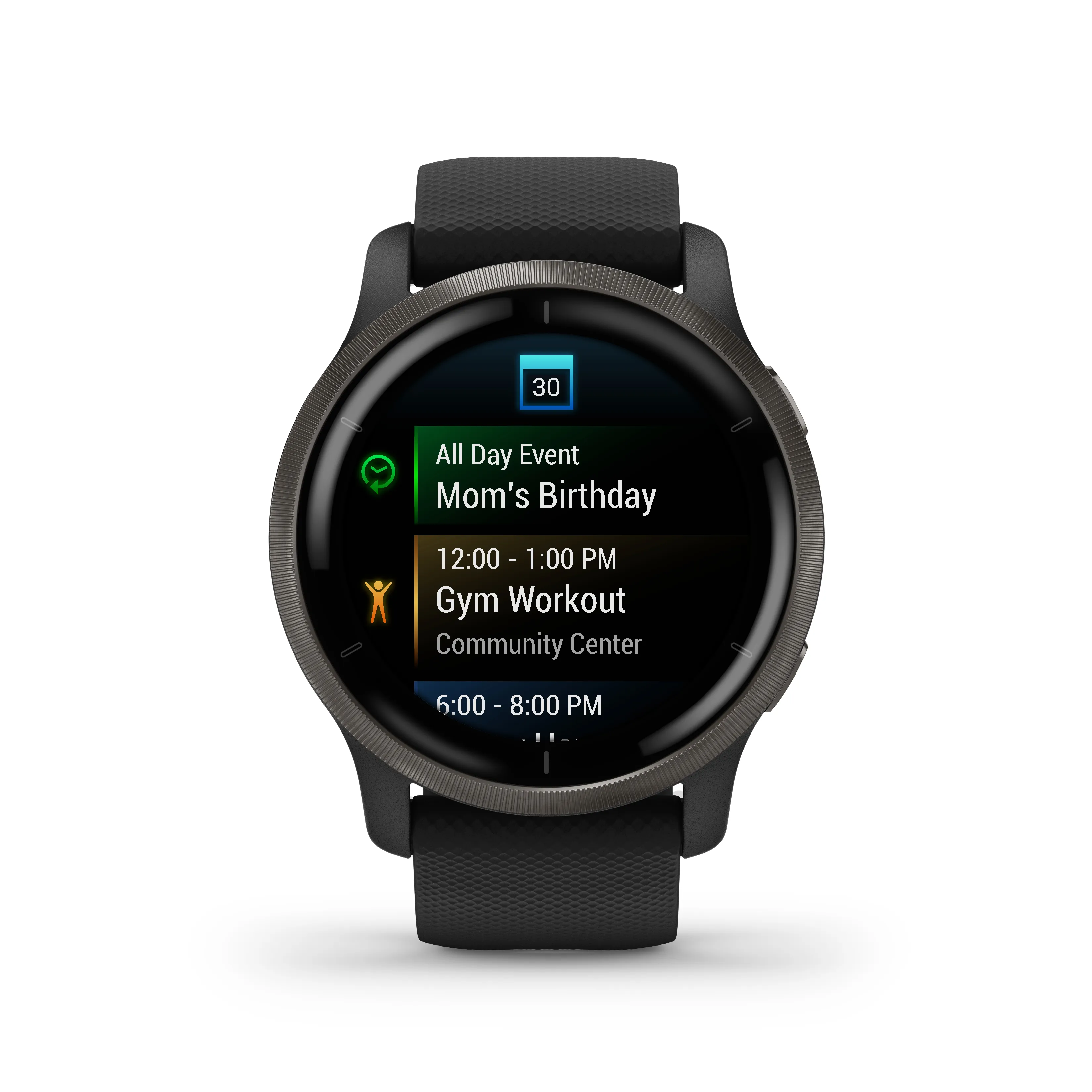 Garmin Venu 2 - smartwatch, Black