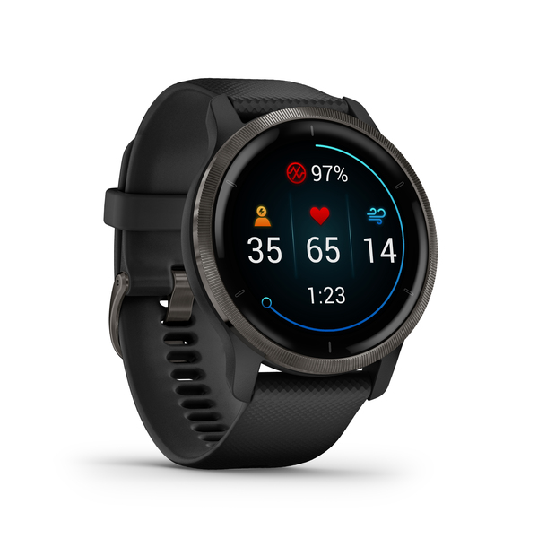 Garmin Venu 2 - smartklocka, Svart