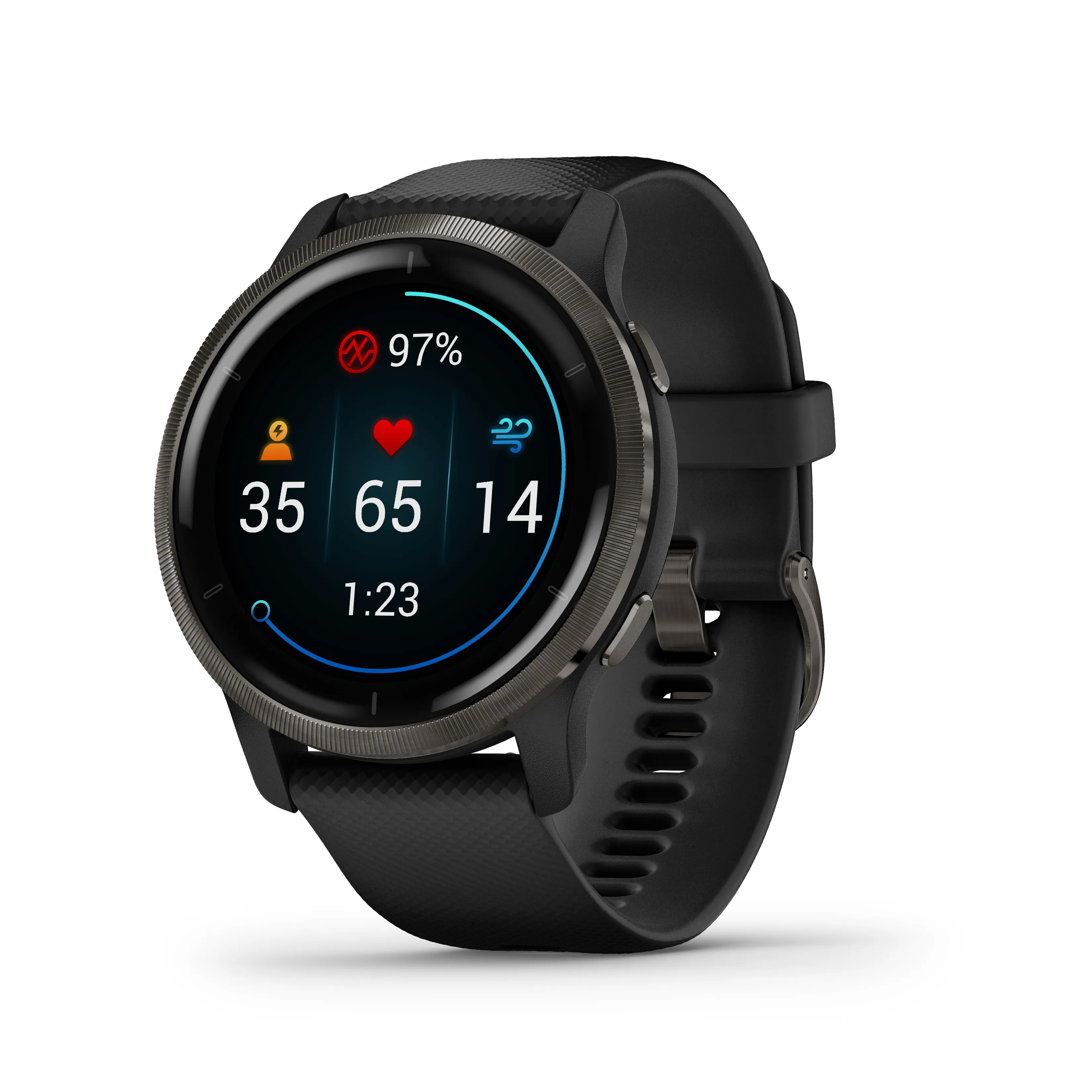 Garmin Venu 2 - smartwatch, Black