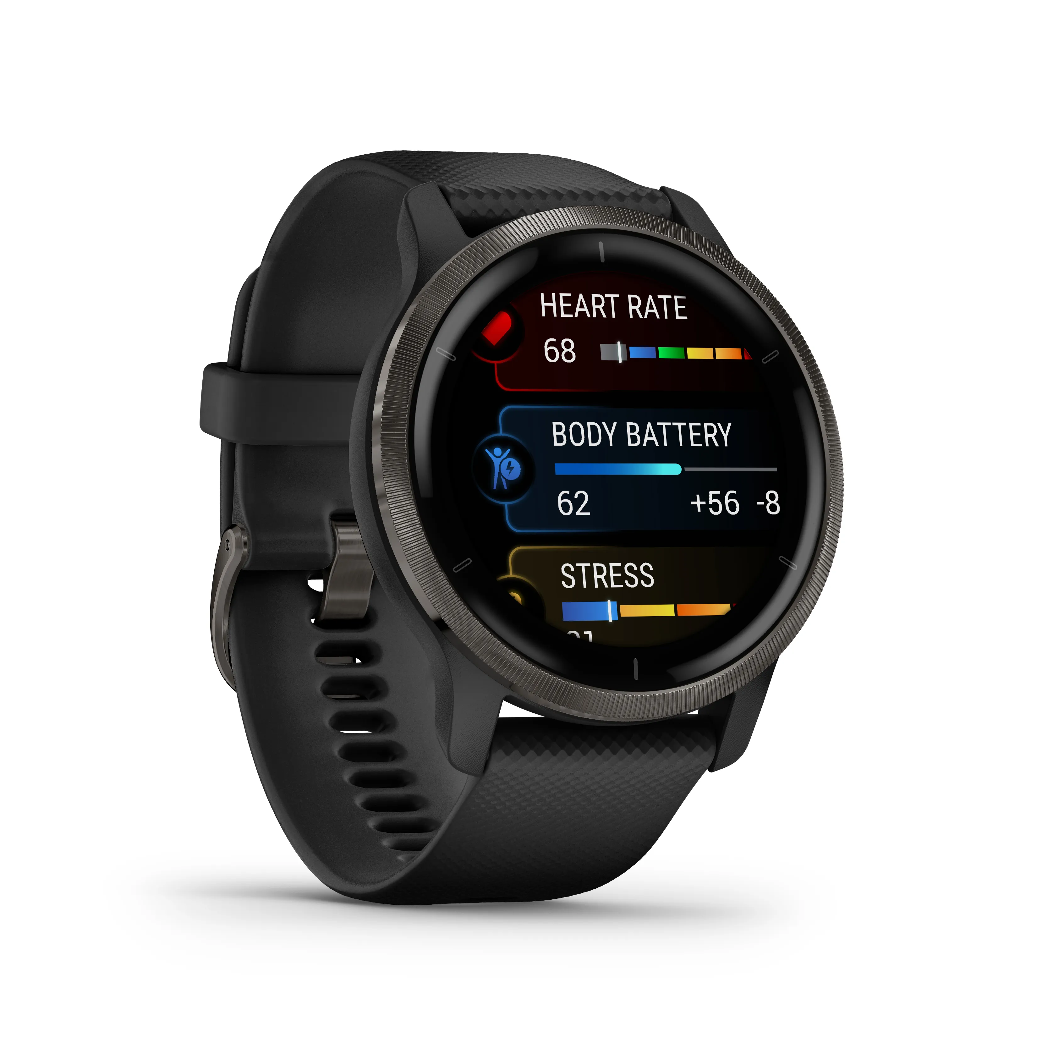 Garmin Venu 2 - smartwatch, Black