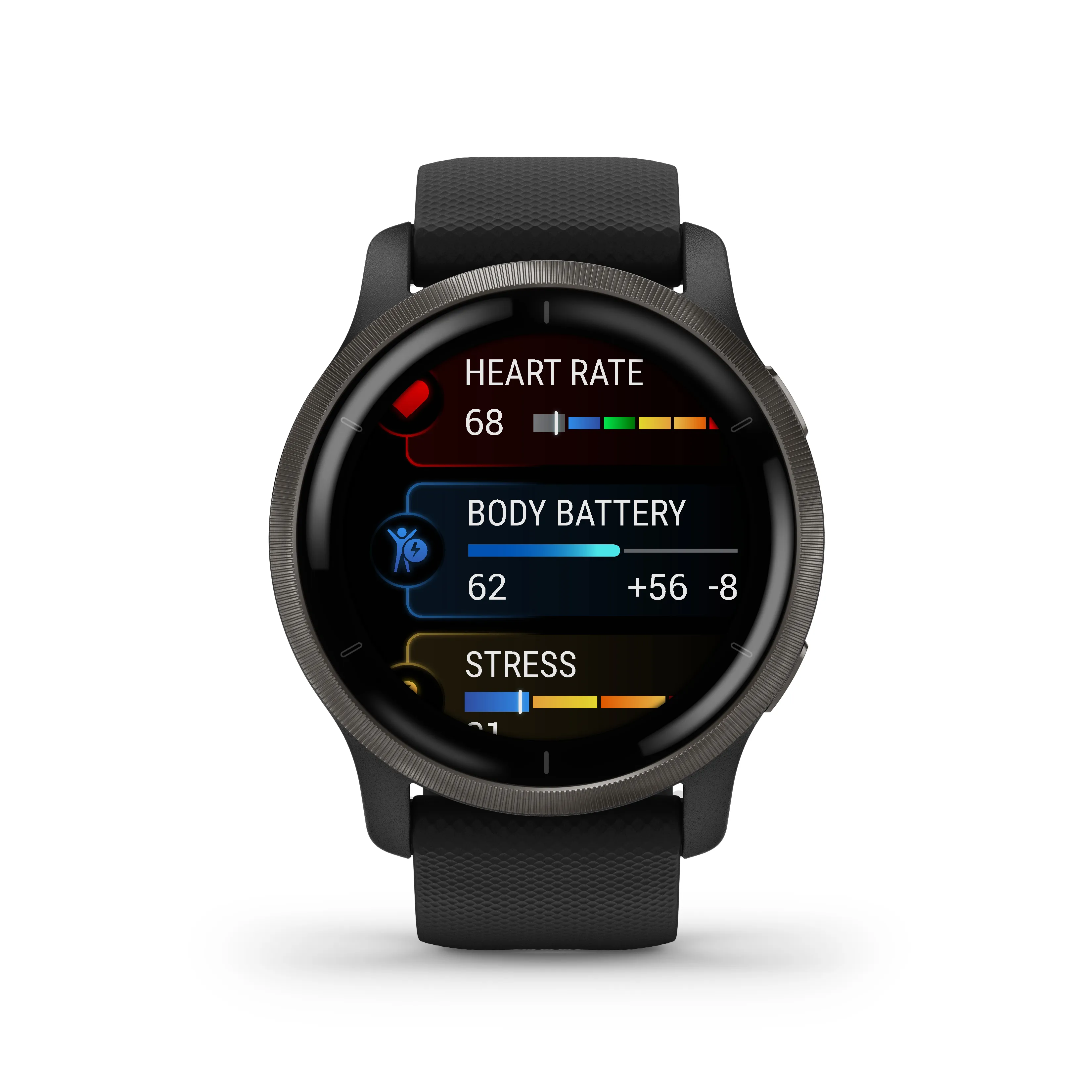 Garmin Venu 2 - smartwatch, Black