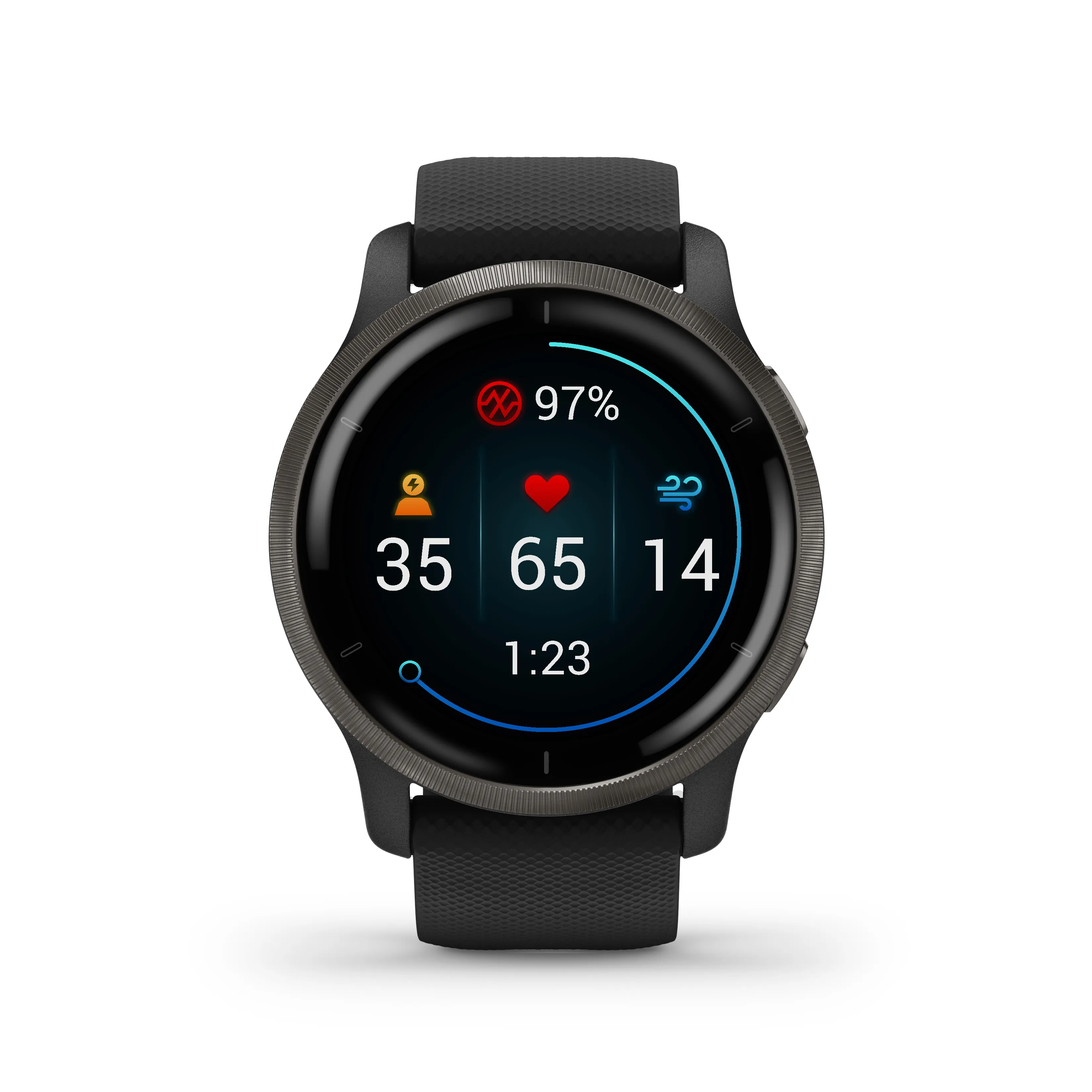 Garmin Venu 2 - smartwatch, Black