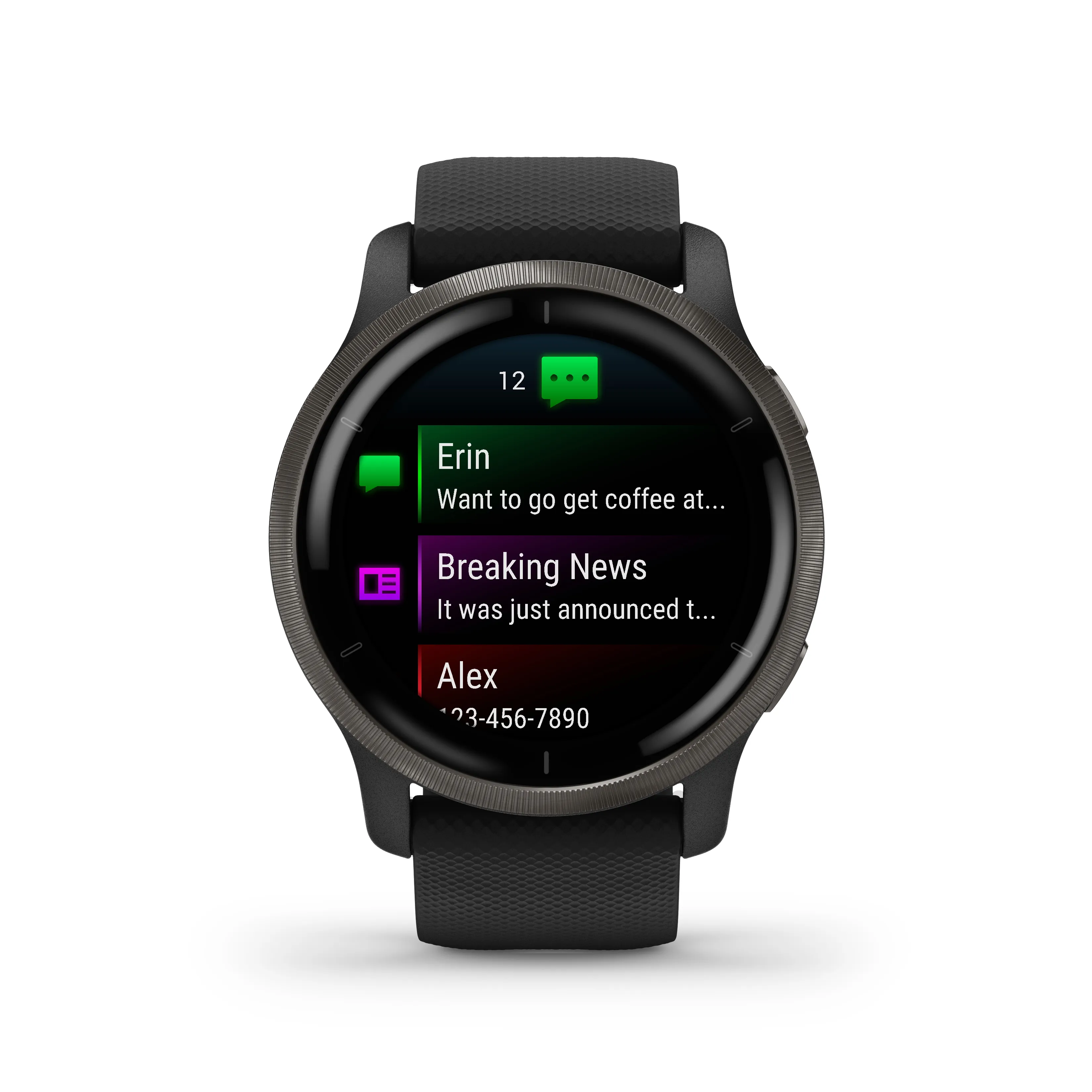 Garmin Venu 2 - smartwatch, Black