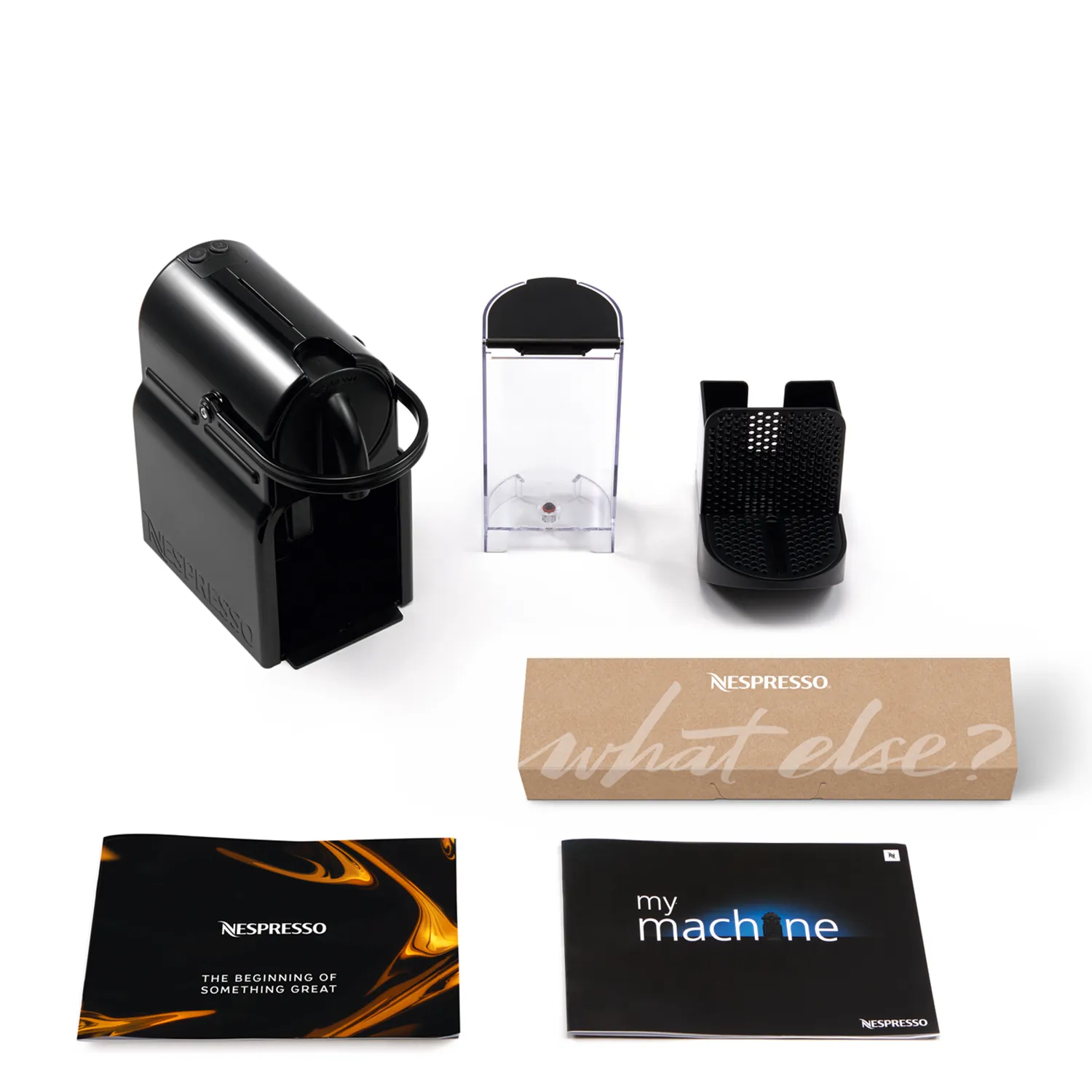 De'Longhi Nespresso Inissia EN80B Capsule Coffee Machine, Black