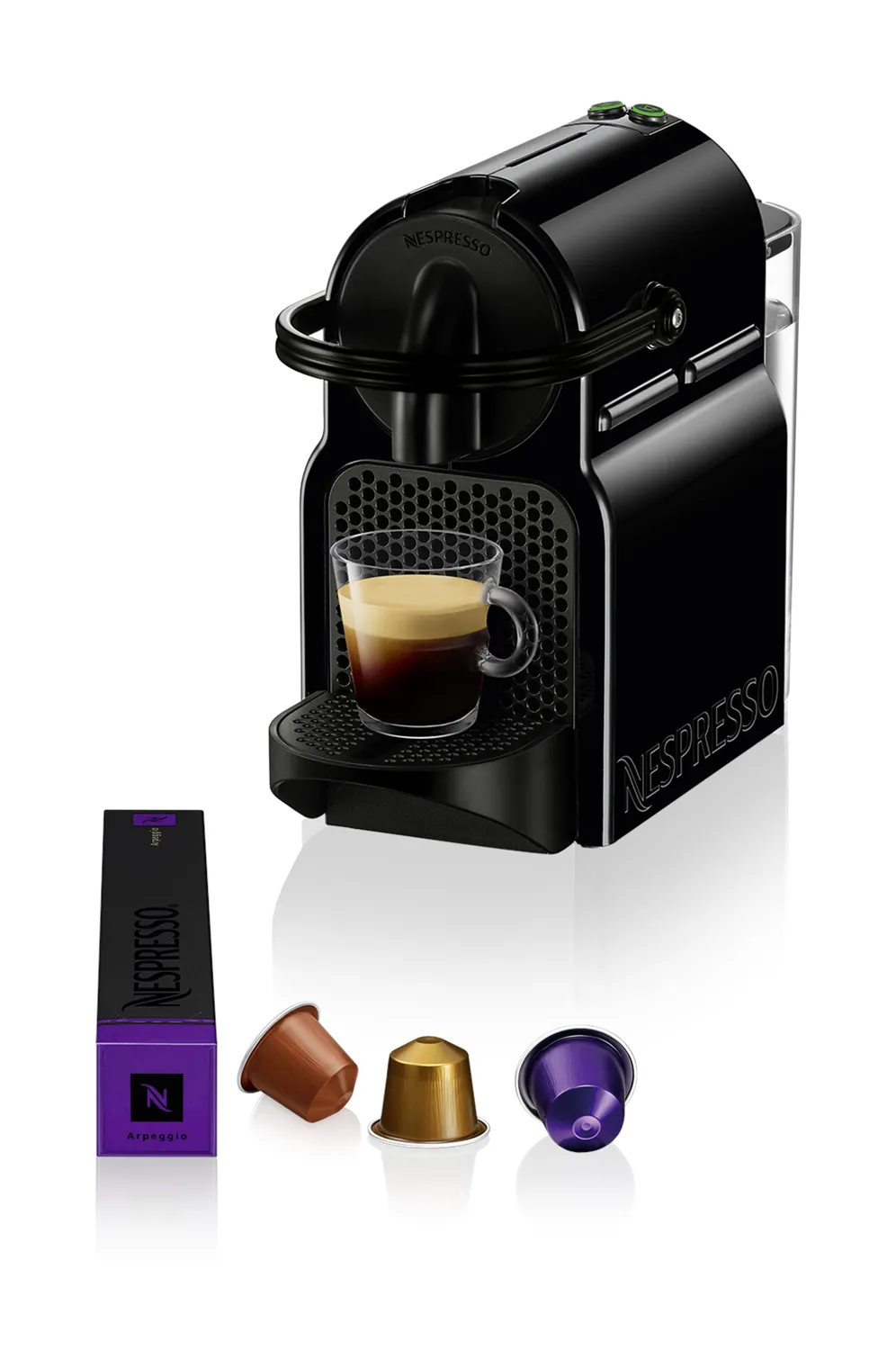 De'Longhi Nespresso Inissia EN80B Capsule Coffee Machine, Black