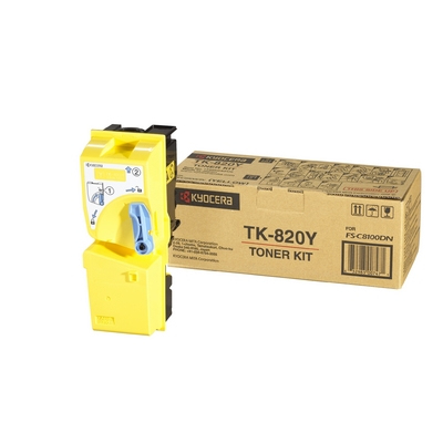 TK-820 FS-C8100DN yellow toner