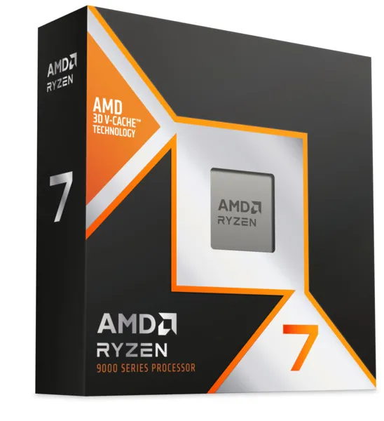 AMD Ryzen 7 9800X3D, 4.7 GHz, 104MB, AM5 -suoritin