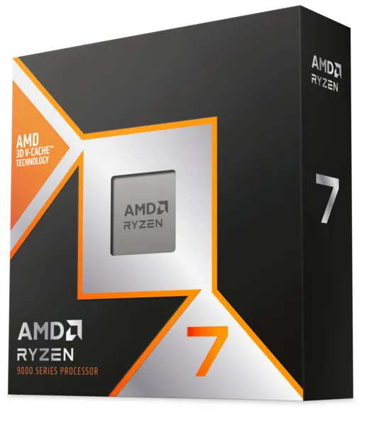 AMD Ryzen 7 9800X3D, 4.7 GHz, 104MB, AM5 -suoritin