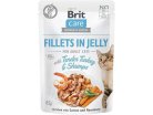 Brit Care Fillets in Jelly Flavour Box, Wet food for cats, Adult, Grain Free, 12 x 85g