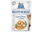 Brit Care Fillets in Jelly Flavour Box, Wet food for cats, Adult, Grain Free, 12 x 85g
